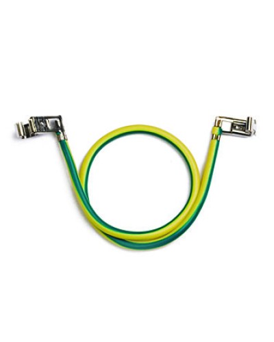 Провод заземления с клеммами для соединения основания и крышки короба, 300 мм DKC (E0001BC) в Березниках Аксессуары для кабель-канала Pintop.ru