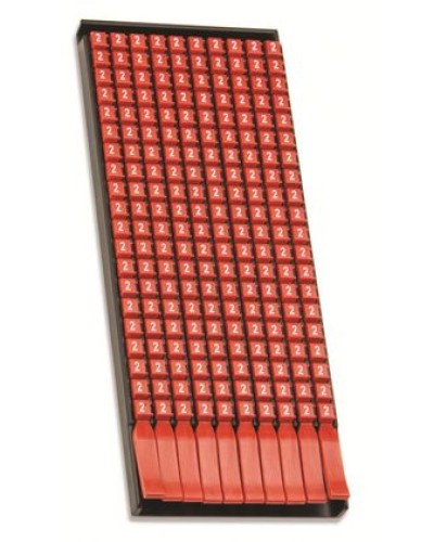 Маркер для кабеля сечением 0,5-1,5мм символ „V” DKC MKCVS1 в Березниках Крепежные изделия Pintop.ru