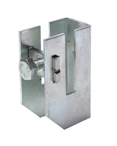 Скоба-держатель полосы с болтом DKC ND2312 в Березниках Держатели, клипсы, скобы Pintop.ru