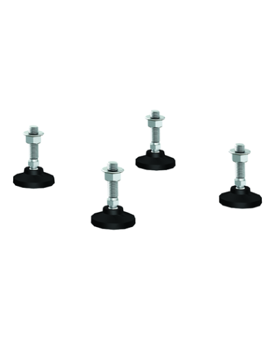 Ножки регулируемые, М12x50мм, 1 упаковка - 4шт. DKC R5A45 в Березниках Аксессуары для стоек и шкафов Pintop.ru