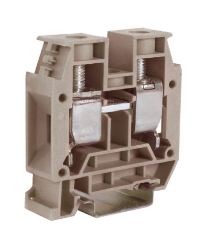 зажим серый 35 кв.мм DKC ZCBC35GR в Березниках Аксессуары для стоек и шкафов Pintop.ru