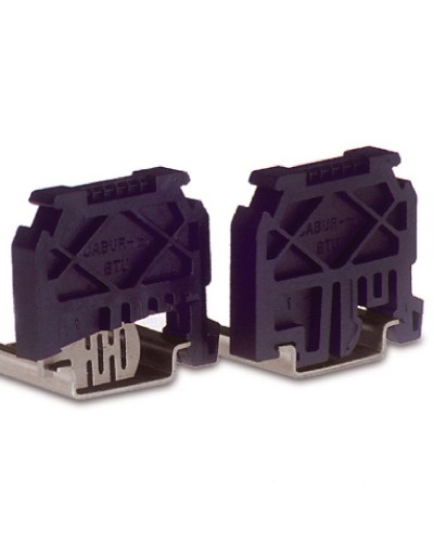 Торцевой упор BTU для фиксации клеммных зажимов на рейке ДКС ZBT005 в Березниках Держатели, клипсы, скобы Pintop.ru