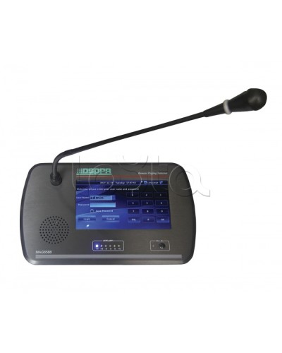 Консоль микрофонная DSPPA MAG-6588 в Березниках Система оповещения и трансляции Dsppa Pintop.ru