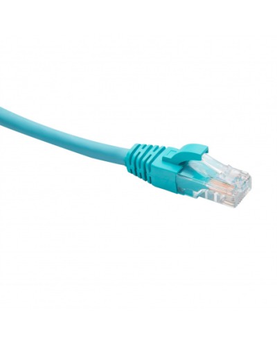 Шнур коммутационный U/UTP категория 5e LSZH нг(А)-HF 1,5 м, бирюзовый Datarex DR-181608 в Березниках Патчкорды (медные) Pintop.ru