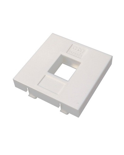 Адаптер Mosaic 45 х 45 мм для модуля Keystone, 1 порт, белый Datarex DR-5301 в Березниках Коммутационные изделия Pintop.ru