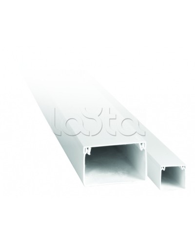 Канал кабельный (100х40) (24 м) белый EKF Basic (kk-100-40-basic) в Березниках Кабель-канал Pintop.ru