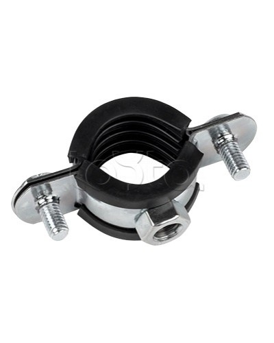 Хомут стальной 1 (32-37 мм), с уплотнителем EKF (hsu1100) в Березниках Стяжки-хомуты Pintop.ru