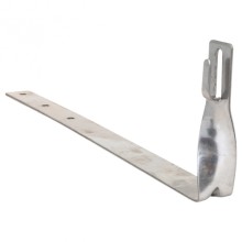 Держатель под черепицу L=330мм скрученный Ni EKF PROxima (lp-32112-ni)