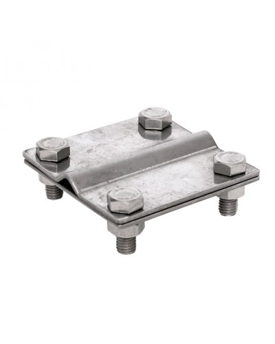 Зажим заземлитель 20 - полоса 50 (пластина 70*80мм) Ni EKF PROxima (lp-57080-ni) в Березниках Электротехническое оборудование Pintop.ru