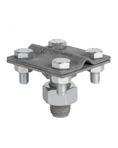 Зажим прута на штыре (пластина 56х56мм) HZ EKF PROxima (lp-g6606-e1302) в Березниках Электротехническое оборудование Pintop.ru