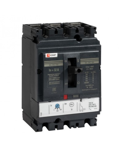 Выключатель автоматический ВА-99C (Compact NS) 160/ 32А 3P 36кА EKF PROxima (mccb99C-160-32) в Березниках Электротехническое оборудование Pintop.ru