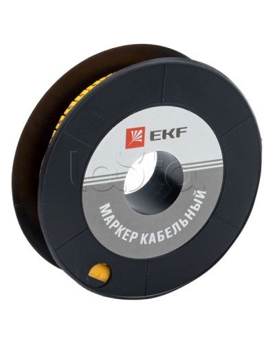 Маркер кабельный 4,0 мм2 5 (500 шт.) (ЕС-2) EKF PROxima (plc-KM-4-5) в Березниках Аксессуары для кабель-канала Pintop.ru