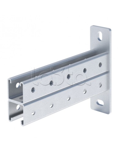 STRUT-консоль двойная 41х41 мм, основание 250 мм HDZ EKF (stkd414125-HDZ) в Березниках Аксессуары для лотков Pintop.ru