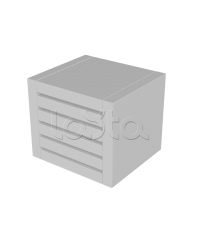 Вентиляционный блок TEHSTRONG VB 100x100x55 (EI 150) EKF (vb10055) в Березниках Аксессуары для лотков Pintop.ru