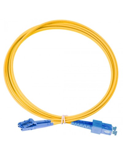 Патч-корд волоконно-оптический SM 9/125, LSZH, duplex SC/LC (10 м) Eurolan (41F-S2-SC-LC-10) в Березниках Патч-корды оптические Pintop.ru