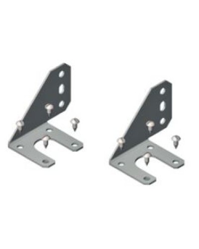 Угловые кронштейны для вертикального крепления базовых блоков питания Eurolan (60A-41-02-61BL) в Березниках Аксессуары для стоек и шкафов Pintop.ru