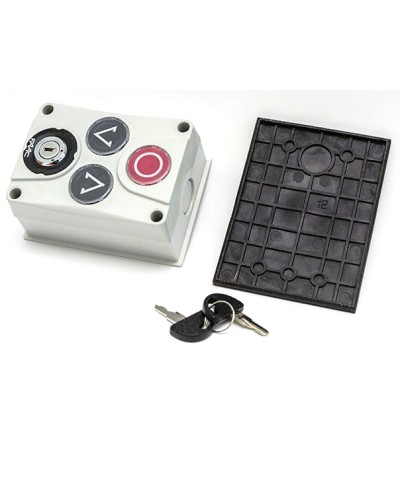 Панель управления 3х кнопочная с ключом Faac 402500 в Березниках Устройства радиоуправления для шлагбаумов и автоматики Pintop.ru