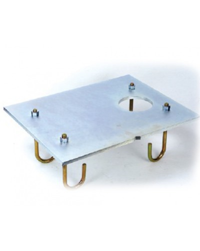 Пластина монтажная с анкерами для шлагбаума B680 H Faac 490139 в Березниках Запчасти для шлагбаумов и автоматики Pintop.ru