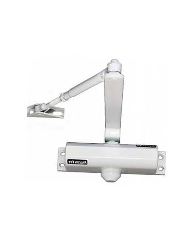 Доводчик дверной Falcon Eye FE-B2W (белый) в Березниках Доводчики Pintop.ru
