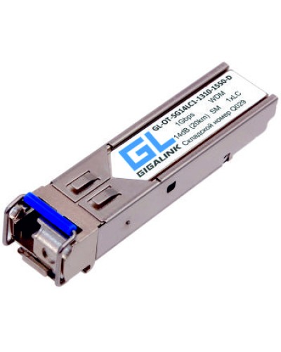 Модуль SFP Gigalink GL-OT-SG14LC1-1310-1550-D в Березниках Модули SFP/XFP/GBIC Pintop.ru