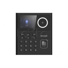 Терминал доступа с распознаванием лиц (Mifare 1K) и отпечатки пальцев Hikvision DS-K1T320MFWX