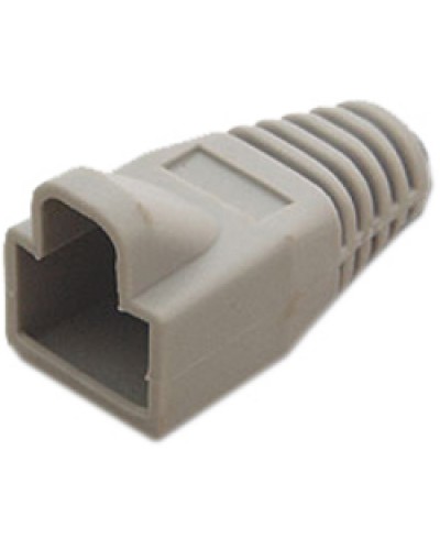 Колпачок изолирующий для разъемов RJ-45 серый (10шт.) Hyperline BOOT-GY-10 в Березниках Коннекторы и разъемы Pintop.ru