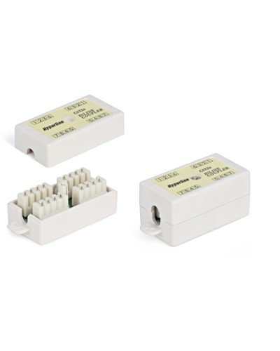 Адаптер проходной (coupler), Dual IDC, категория 5e, 4 пары Hyperline CA-IDC-C5E-WH в Березниках Проходные адаптеры Pintop.ru