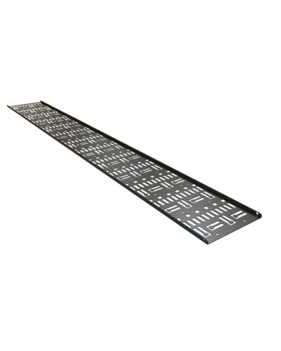 Кабельный канал вертикальный перфорированный, 47U Hyperline CDV-150x9-47U-RAL9005 в Березниках Аксессуары для стоек и шкафов Pintop.ru