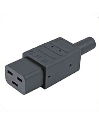 Разъем IEC 60320 C19 220В 16A на кабель Hyperline CON-IEC320C19 в Березниках Коммутационные изделия Pintop.ru