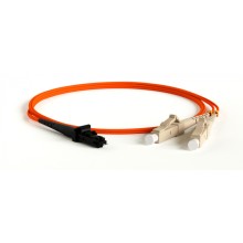 Патч-корд волоконно-оптический Hyperline FC-D2-50-LC/PR-MTRJM/PR-H-5M-LSZH-OR