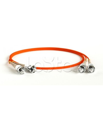 Патч-корд волоконно-оптический Hyperline FC-D2-50-ST/PR-ST/PR-H-1M-LSZH-OR в Березниках Патч-корды оптические Pintop.ru