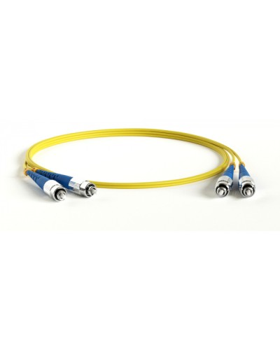 Патч-корд волоконно-оптический Hyperline FC-D2-9-FC/UR-FC/UR-H-20M-LSZH-YL в Березниках Патч-корды оптические Pintop.ru