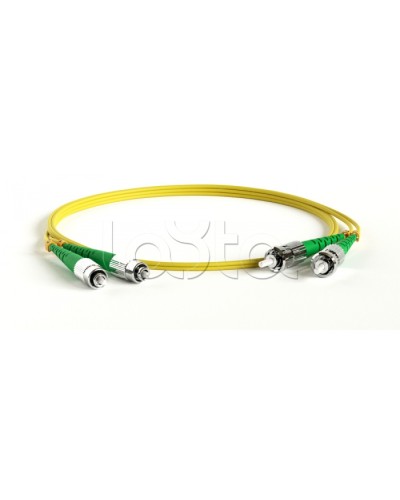 Патч-корд волоконно-оптический Hyperline FC-D2-9-LC/UR-LC/UR-H-20M-LSZH-YL в Березниках Патч-корды оптические Pintop.ru