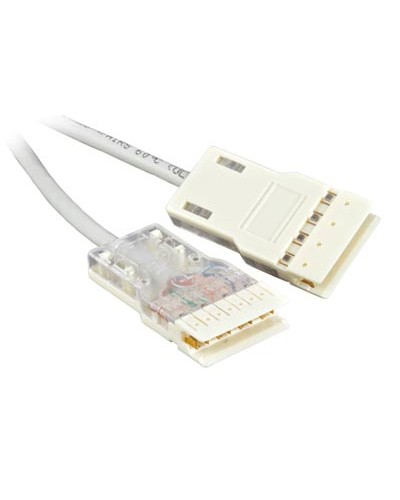 Патч-корд 110 тип-110 тип, 4 пары, Cat.5e, LSZH, 1 м серый Hyperline PC-110-110-4P-C5e-1M-LSZH-GY в Березниках Патч-корды и пигтейлы Pintop.ru