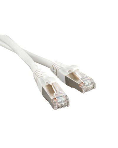 Патч-корд экранированный Hyperline PC-LPM-STP-RJ45-RJ45-C5e-15M-LSZH-WH в Березниках Патчкорды (медные) Pintop.ru