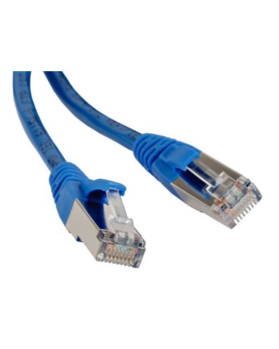 Патч-корд F/UTP Hyperline PC-LPM-STP-RJ45-RJ45-C6-15M-LSZH-BL в Березниках Патчкорды (медные) Pintop.ru