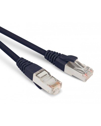 Патч-корд F/UTP Hyperline PC-LPM-STP-RJ45-RJ45-C6-5M-LSZH-BK в Березниках Патчкорды (медные) Pintop.ru
