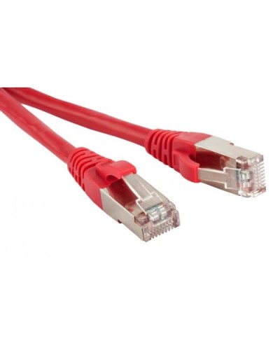 Патч-корд F/UTP Hyperline PC-LPM-STP-RJ45-RJ45-C6-5M-LSZH-RD в Березниках Патчкорды (медные) Pintop.ru