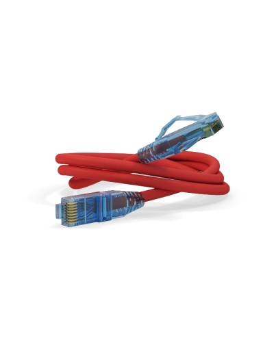 Патч-корд U/UTP Hyperline PC-LPM-UTP-RJ45-RJ45-C6-0.3M-LSZH-RD в Березниках Патчкорды (медные) Pintop.ru