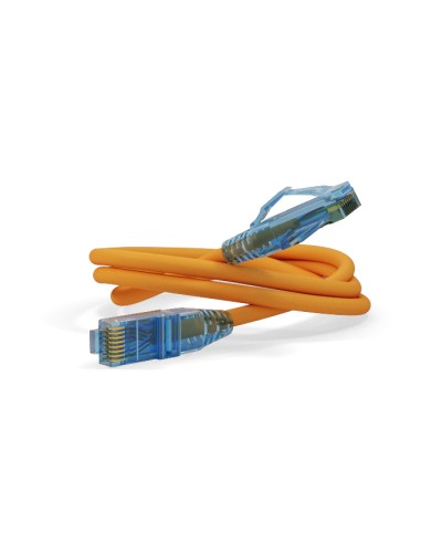Патч-корд RJ45-RJ45, 4 пары, UTP, кат.6, LSZH (3м) Hyperline PC-LPM-UTP-RJ45-RJ45-C6-3M-LSZH-OR в Березниках Патчкорды (медные) Pintop.ru