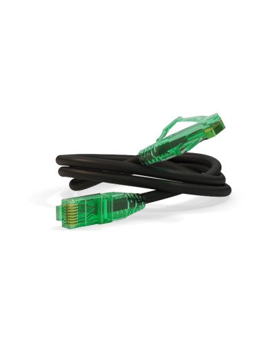 Патч-корд Hyperline PC-LPM-UTP-RJ45-RJ45-C6a-3M-LSZH-BK в Березниках Патчкорды (медные) Pintop.ru