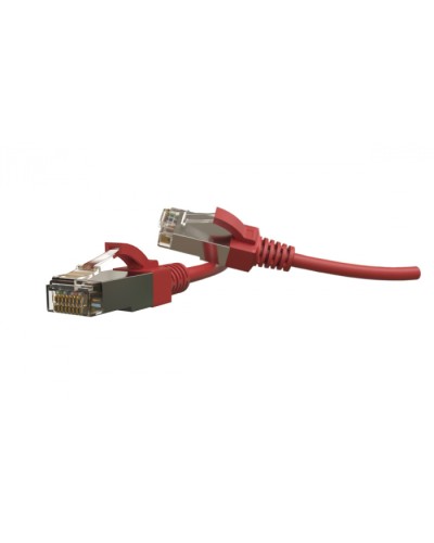 Патч-корд S/FTP Hyperline (PC-LPT-SFTP-RJ45-RJ45-C6-1.5M-LSZH-RD) в Березниках Патчкорды (медные) Pintop.ru