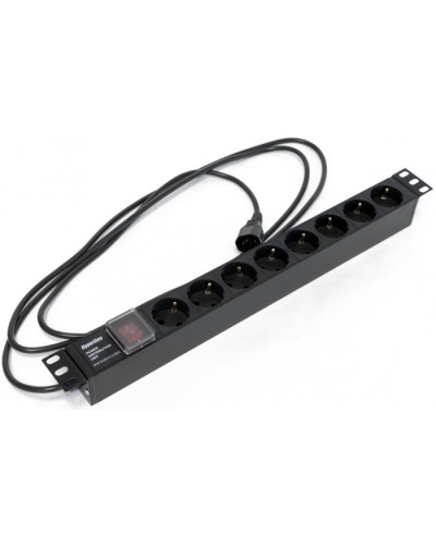 Блок розеток Hyperline SHE19-8SH-S-2.5IEC в Березниках Блоки розеток Pintop.ru