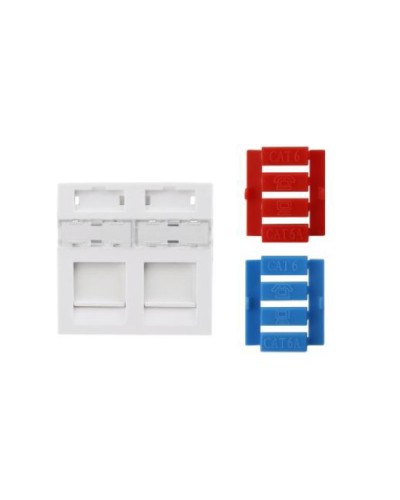 Вставка 45x45 (аналог Mosaic) Hyperline SIP3-2K-M45-45 в Березниках Аксессуары для стоек и шкафов Pintop.ru