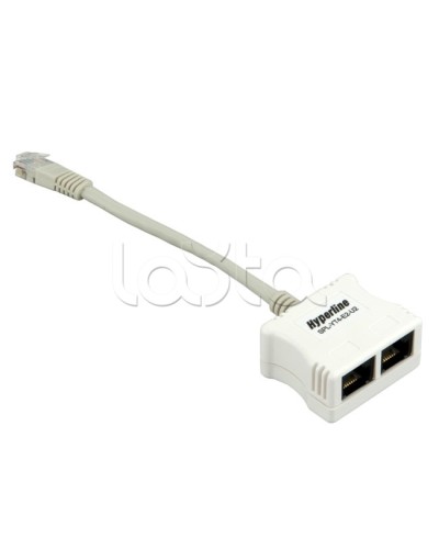 Разветвитель RJ-45 Hyperline SPL-YT4-E2-U2 в Березниках Патч-корды и пигтейлы Pintop.ru