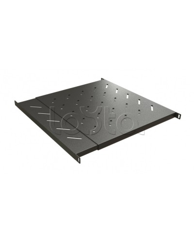 Полка c 19 креплением Hyperline (TSD3L-0.5U-405/700-RAL9005) в Березниках Полки для шкафов и стоек Pintop.ru