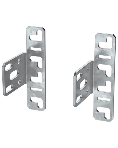 FORMAT Кронштейн профиля монтажного 50х25 тип 1 (2шт/упак) IEK (FO-00-BPRM-1) в Березниках Аксессуары для стоек и шкафов Pintop.ru