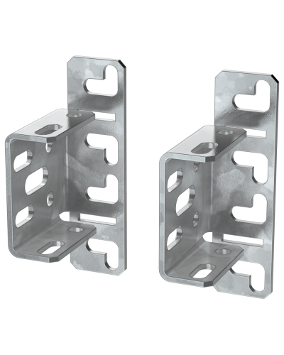 FORMAT Кронштейн профиля монтажного 50х25 тип 2 (2шт/упак) IEK (FO-00-BPRM-2) в Березниках Аксессуары для стоек и шкафов Pintop.ru