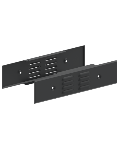 FORMAT Панель цоколя вентилируемая 100х400мм RAL7021 (2шт/компл) IEK (FO-00D-PCV-010-040-7021) в Березниках Аксессуары для стоек и шкафов Pintop.ru