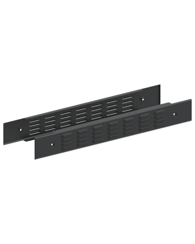 FORMAT Панель цоколя вентилируемая 100х800мм RAL7021 (2шт/компл) IEK (FO-00D-PCV-010-080-7021) в Березниках Аксессуары для стоек и шкафов Pintop.ru